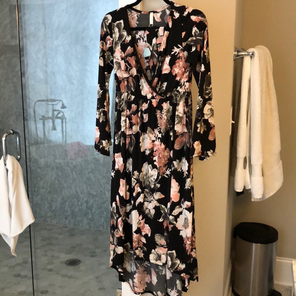 PinkBlush long sleeve dress